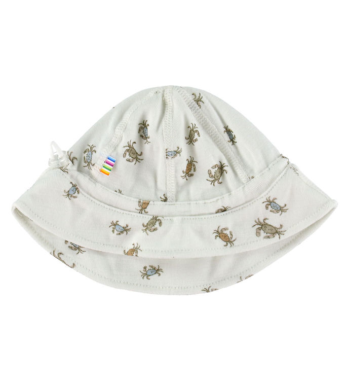 Joha Solhat - Uld/Silke - Off White m. Krabber