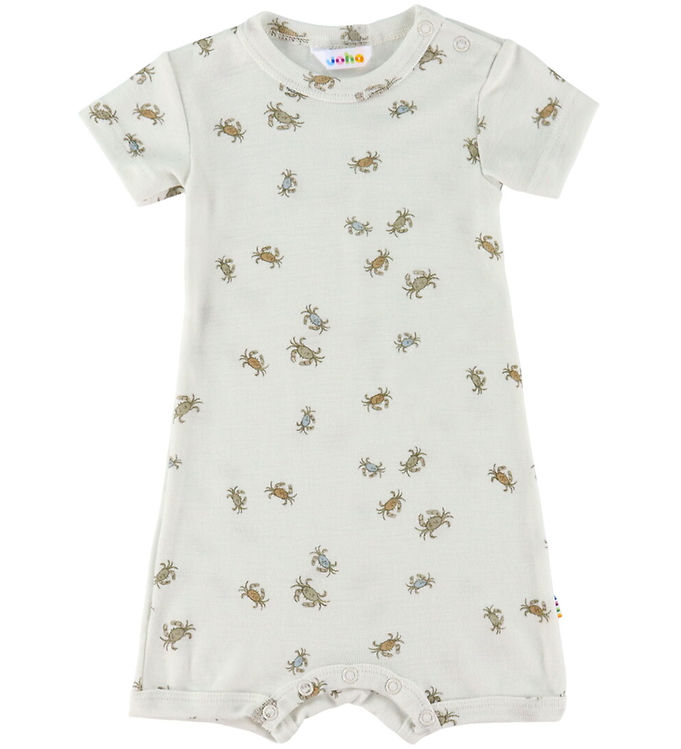 Joha Sommerdragt - Uld/Silke - Off White m. Krabber Joha Sommerdragt - Uld/Silke - Off White m. Krabber