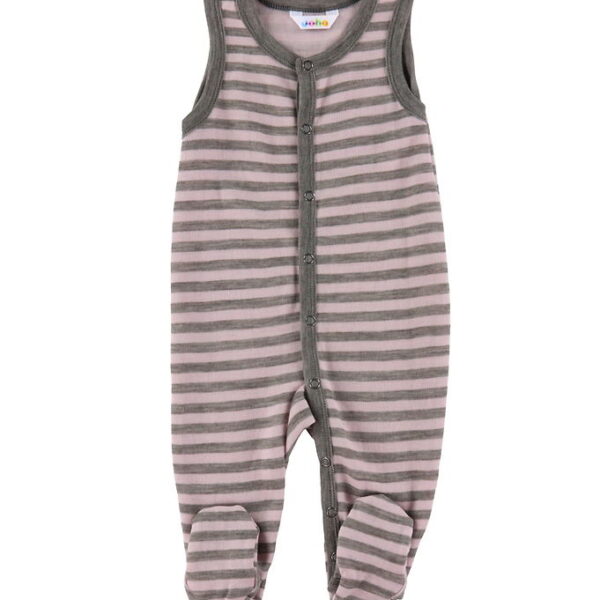 Joha Sparkedragt - Uld - Grå/Rosa