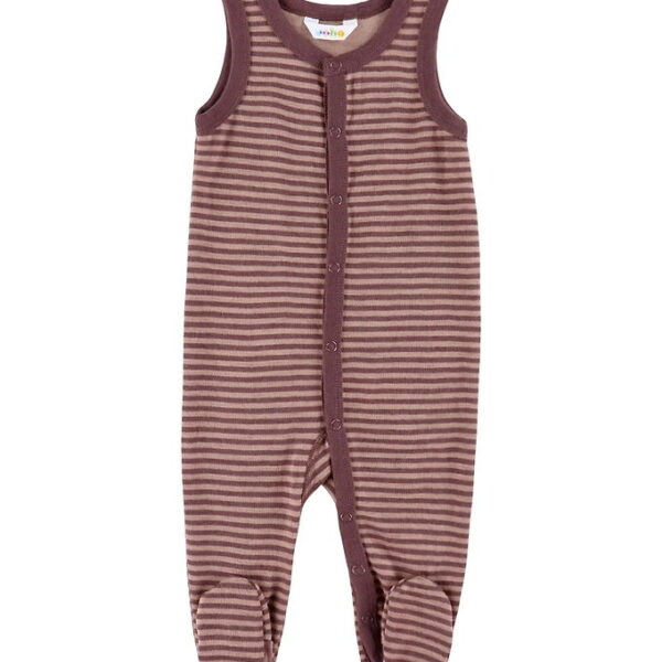 Joha Sparkedragt - Uld - Rose m. Striber Joha Sparkedragt - Uld - Rose m. Striber