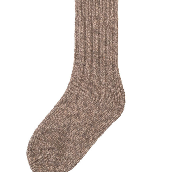 Joha Strømper - Uld - Strik - Brown/Melange