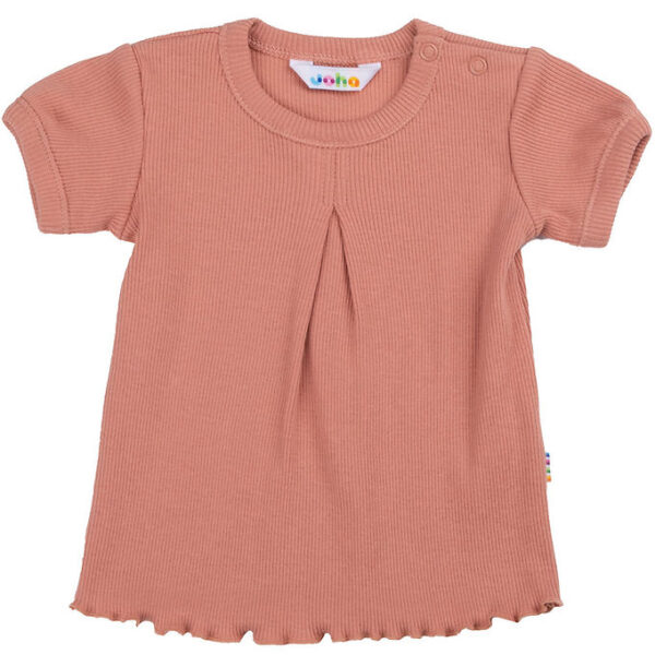 Joha T-shirt - A-Shape - Rib - Laks