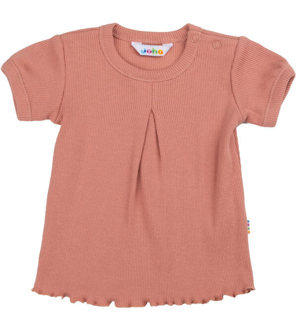 Joha T-shirt - A-Shape - Rib - Laks