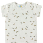 Joha T-shirt - Uld/Silke - Off White m. Krabber