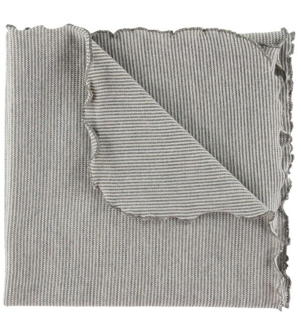 Joha Tæppe - Uld - Grå/Hvid Joha Tæppe - Uld - Grå/Hvid