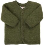 Joha Uld Cardigan - Mrk. oliven