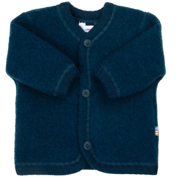 Joha Uld Cardigan - Mrk. turkis