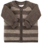 Joha Uld Cardigan - Striber - Brun