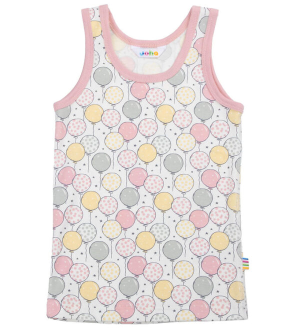 Joha Undertrøje - Lyserød m. Balloner Joha Undertrøje - Lyserød m. Balloner