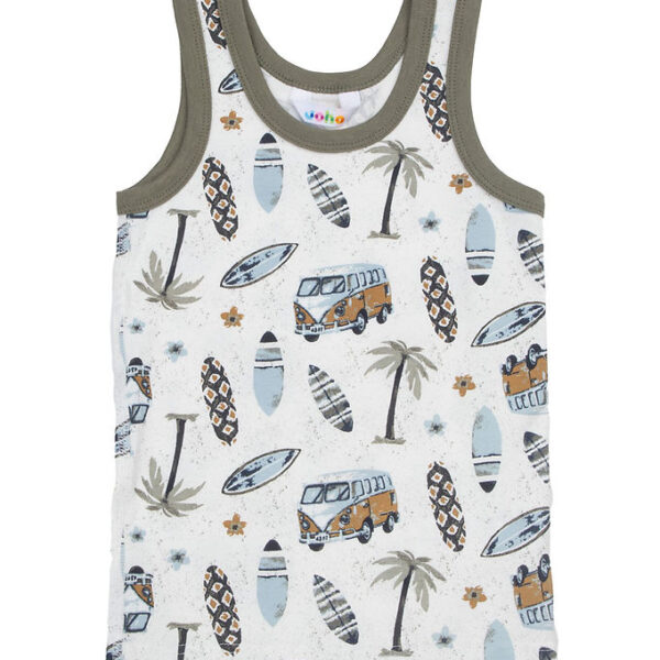 Joha Undertrøje - Off White m. Print Joha Undertrøje - Off White m. Print