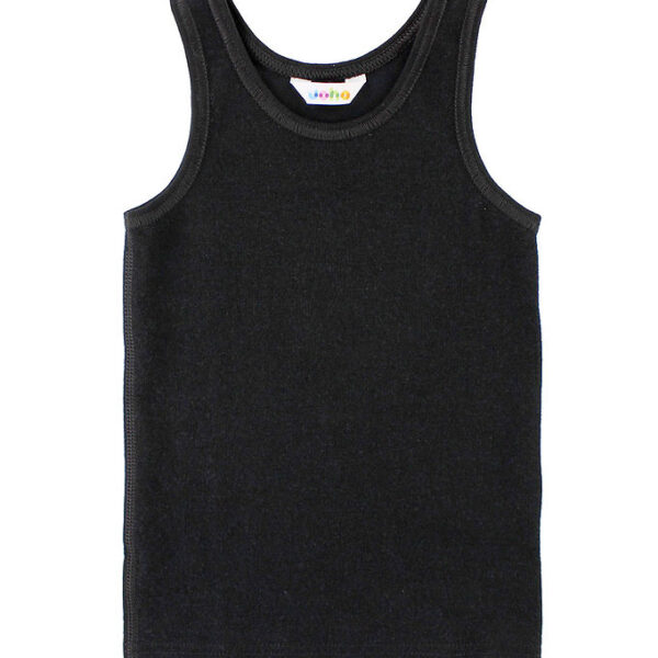 Joha Undertrøje - Uld/Bomuld - Sort