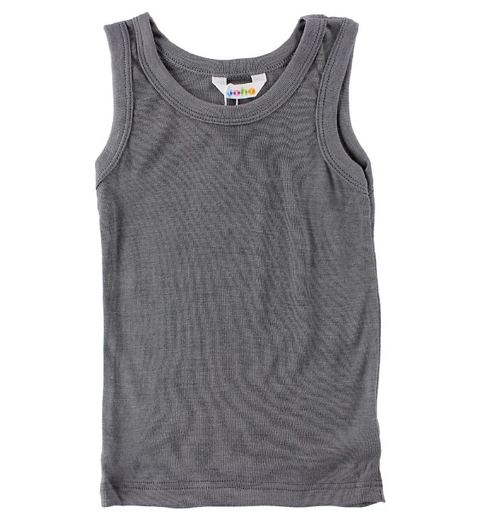 Joha Undertrøje - Uld/Silke - Mørkegrå Joha Undertrøje - Uld/Silke - Mørkegrå