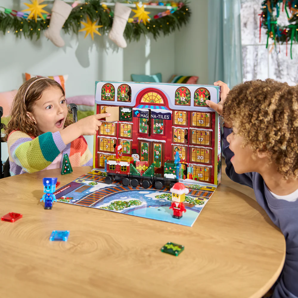 Julekalender Magna-Tiles | microMAGS, 34 dele