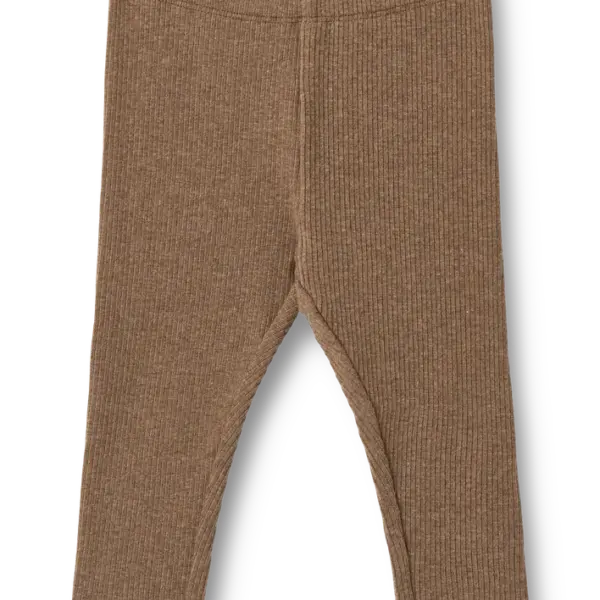 Jules Jersey Leggings - Coffee melange - 12 MDR. Jules Jersey Leggings - Coffee melange - 12 MDR.