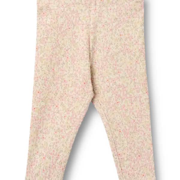 Jules Jersey Leggings - Coral flowers - 86