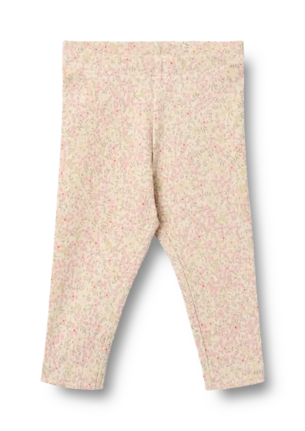 Jules Jersey Leggings - Coral flowers - 86