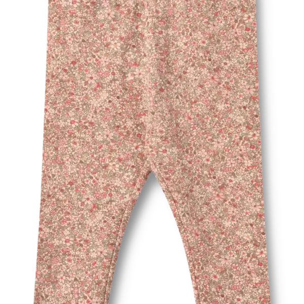 Jules Jersey Leggings - Rose dust flower meadow - 9 MDR.