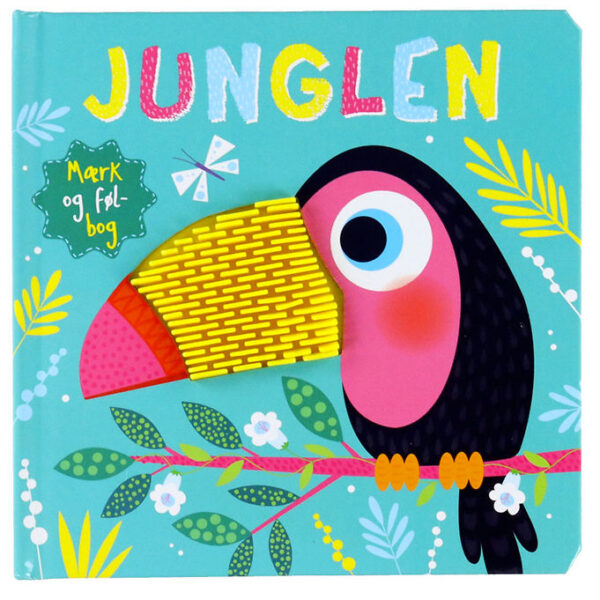 Karrusel Forlag Babybog - Mærk Og Føl - I Junglen - Dansk