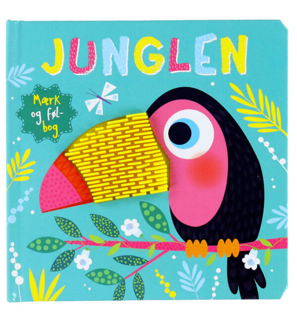 Karrusel Forlag Babybog - Mærk Og Føl - I Junglen - Dansk