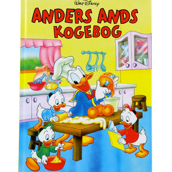 Karrusel Forlag Bog - Disney - Anders Ands Kogebog - Dansk