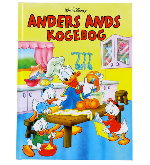Karrusel Forlag Bog - Disney - Anders Ands Kogebog - Dansk