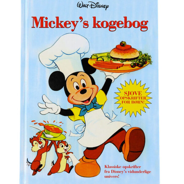 Karrusel Forlag Bog - Disney - Mickey's Kogebog - Dansk