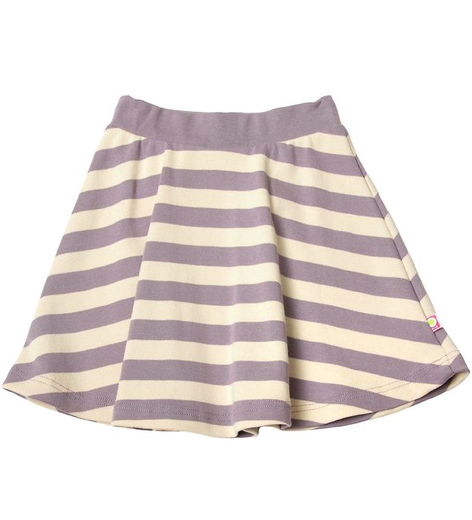 Katvig Nederdel Lilla/Beige Stribet Katvig Nederdel Lilla/Beige Stribet
