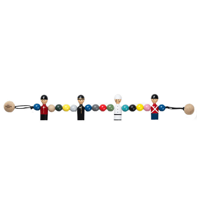 Kay Bojesen Barnevognskæde - Træ - 53 cm - Multifarvet m. Figure