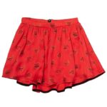 Kenzo Nederdel - Exclusive Edition - Bright Red/Sort m. Kenzos D