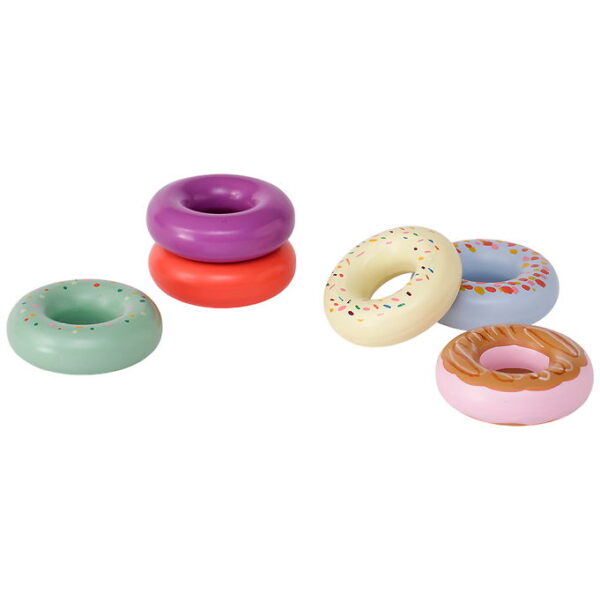 Kids Concept Donuts - 6 stk. - Træ