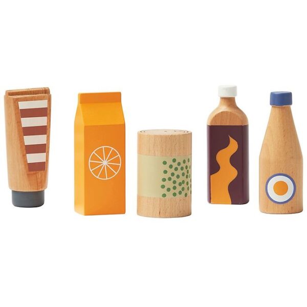 Kids Concept Legemad - Flaske- og Dåsesæt