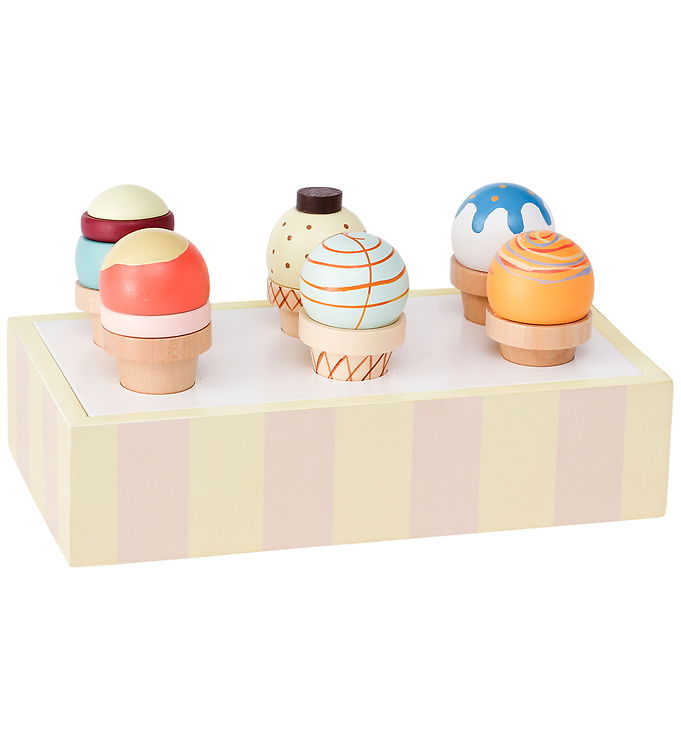 Kids Concept Legemad - Træ - 26 cm - Is