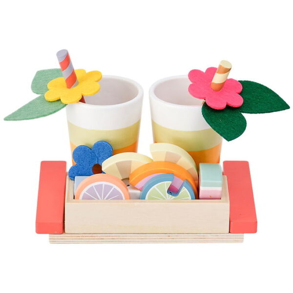 Kids Concept Legemad - Træ - Drikkesæt
