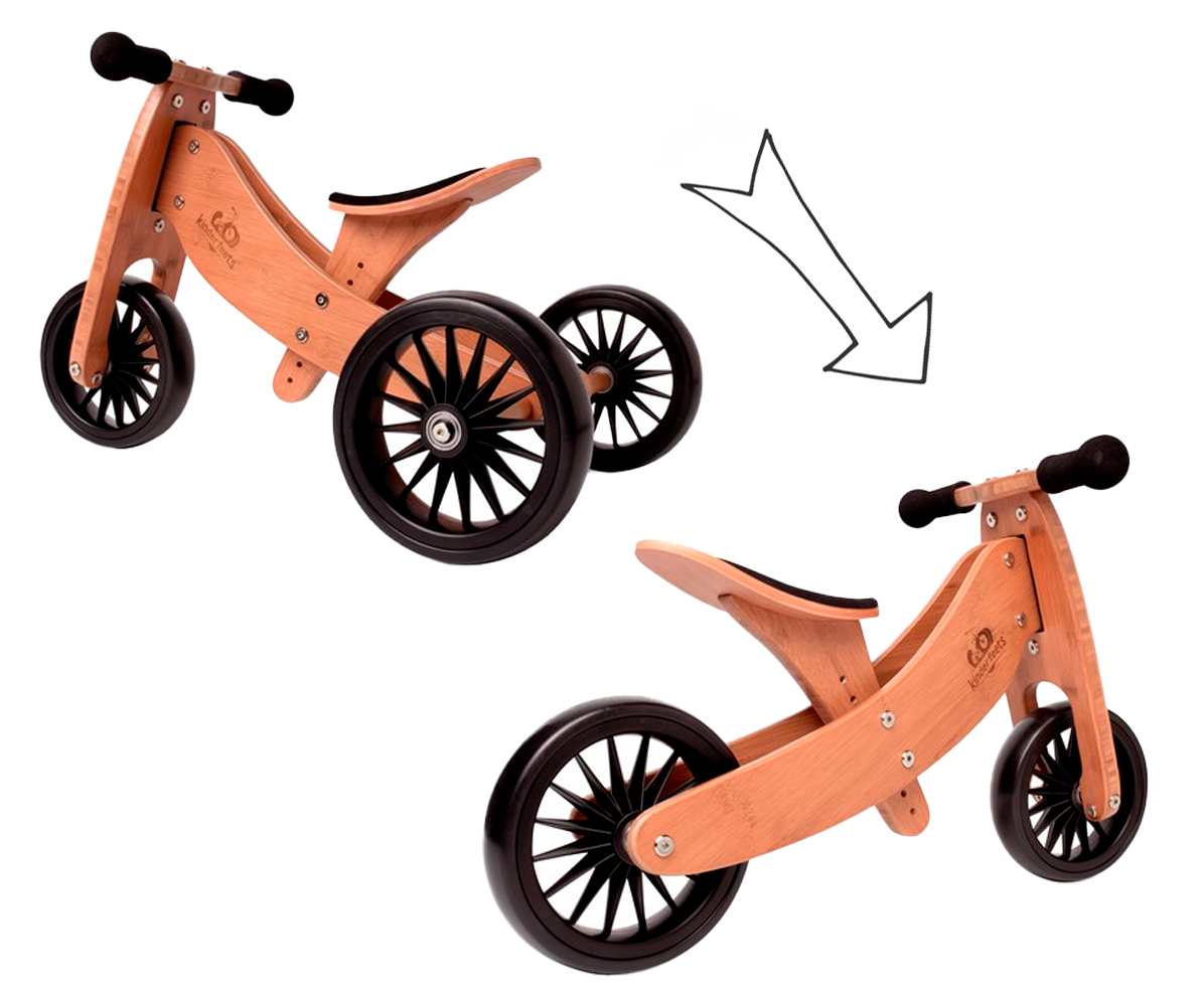 Kinderfeets | Løbecykel - Tiny Tot 2-i-1 Plus, Bambus Kinderfeets | Løbecykel - Tiny Tot 2-i-1 Plus, Bambus