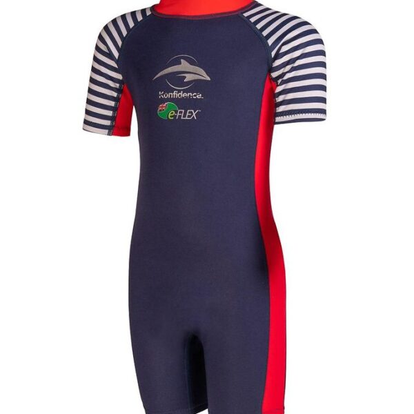 Konfidence Badeheldragt - UV50+ - Hamptons Blue Stripe