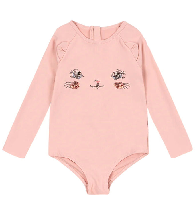 Konges Sløjd Badedragt - Kitty - UV40+ - Powder Pink Konges Sløjd Badedragt - Kitty - UV40+ - Powder Pink