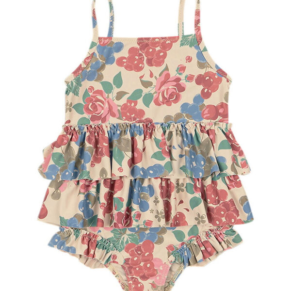 Konges Sløjd Badedragt - Manuca Frill - UV40+ - Bloomiegrape Konges Sløjd Badedragt - Manuca Frill - UV40+ - Bloomiegrape