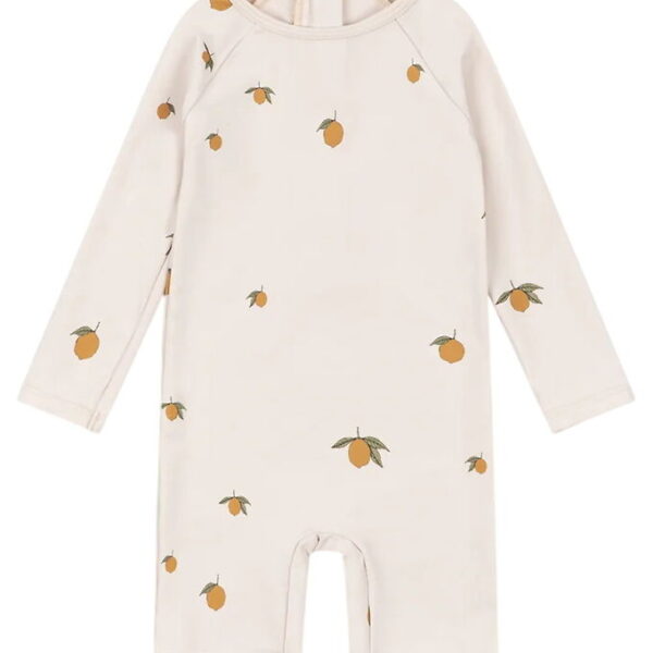 Konges Sløjd Badeheldragt - Aster - UV40+ - Mon Grand Citron Konges Sløjd Badeheldragt - Aster - UV40+ - Mon Grand Citron