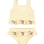 Konges Sløjd Bikini - Etta - Banana Almond Check