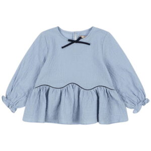 Konges Sløjd Bluse - Ava - Blue Fog