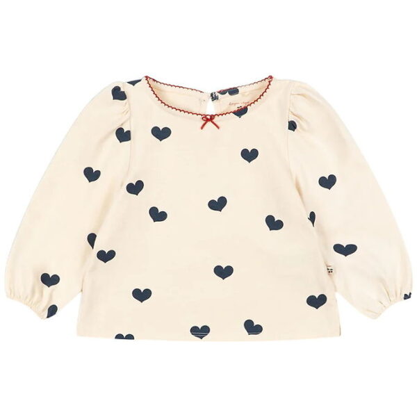 Konges Sløjd Bluse - Drey - Cuore Tricolore Konges Sløjd Bluse - Drey - Cuore Tricolore