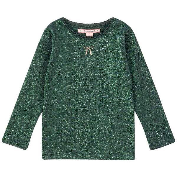 Konges Sløjd Bluse - Roli - Jungle Green m. Glimmer