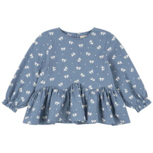 Konges Sløjd Bluse - Vida - Boucle Blue