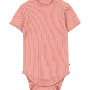 Konges Sløjd Body k/æ - Hulmønster - Minnie - Rosette