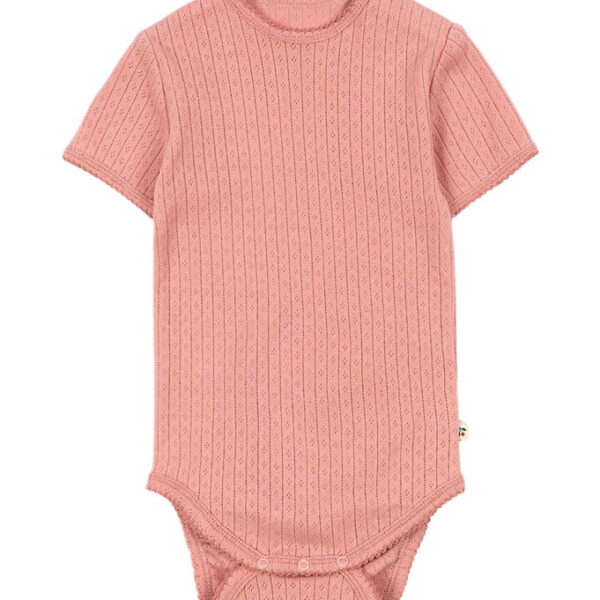 Konges Sløjd Body k/æ - Hulmønster - Minnie - Rosette