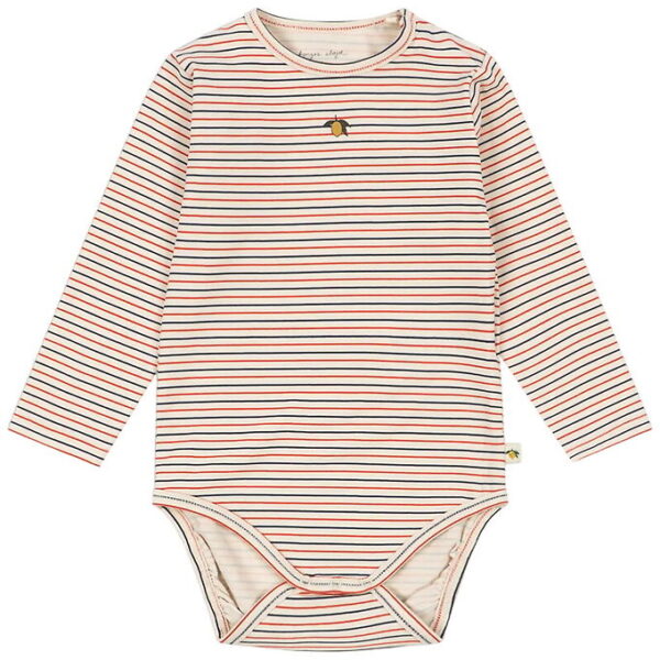 Konges Sløjd Body l/æ - Basic - Stripe Tricolore Petit Konges Sløjd Body l/æ - Basic - Stripe Tricolore Petit