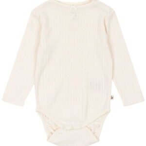 Konges Sløjd Body l/æ - Rib - Minnie - Antique White