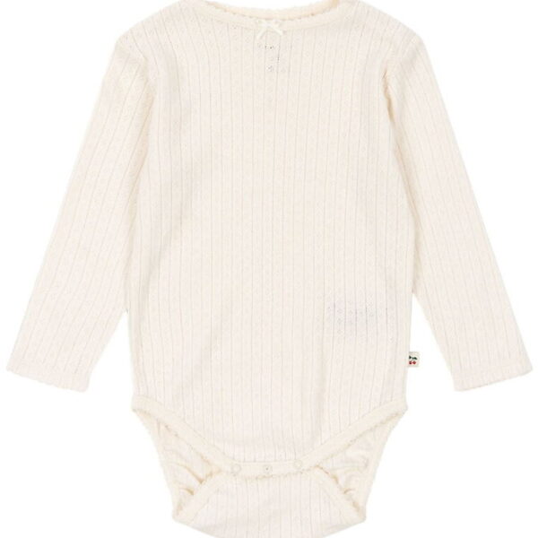 Konges Sløjd Body l/æ - Rib - Minnie - Antique White