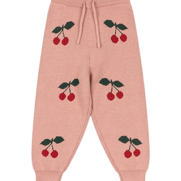 Konges Sløjd Bukser - Strik - Lapis - Cherry Konges Sløjd Bukser - Strik - Lapis - Cherry