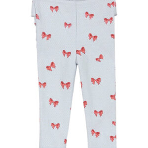 Konges Sløjd Bukser - Sui - Rosia Blue Bow m. Hulmønster